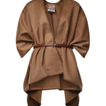 Mantella in lana con cintura 2624546121600 035 MAX MARA 
