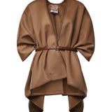 Mantella in lana con cintura 2624546121600 035 MAX MARA 