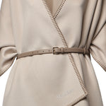 Mantella in lana con cintura 2624546121600 053 MAX MARA 