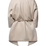 Mantella in lana con cintura 2624546121600 053 MAX MARA 
