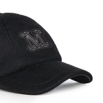 Cappello baseball in drap di cashmere 2624576011600 004 MAX MARA 