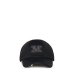 Cappello baseball in drap di cashmere 2624576011600 004 MAX MARA 