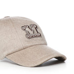 Cappello baseball in drap di cashmere 2624576011600 032 MAX MARA 