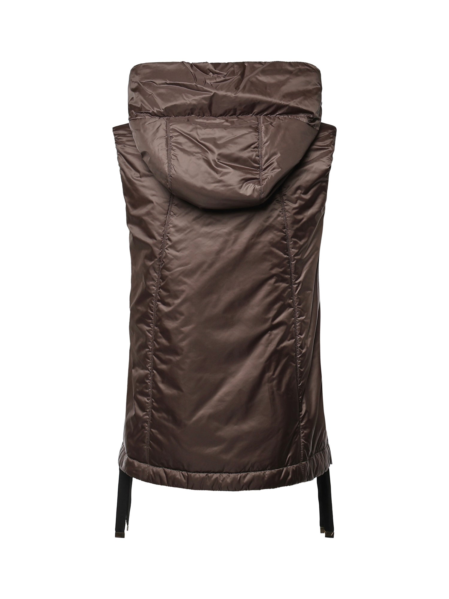 Gilet imbottito con cappuccio in tela 2629296014600 096 MAX MARA THE CUBE 