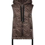 Gilet imbottito con cappuccio in tela 2629296014600 096 MAX MARA THE CUBE 