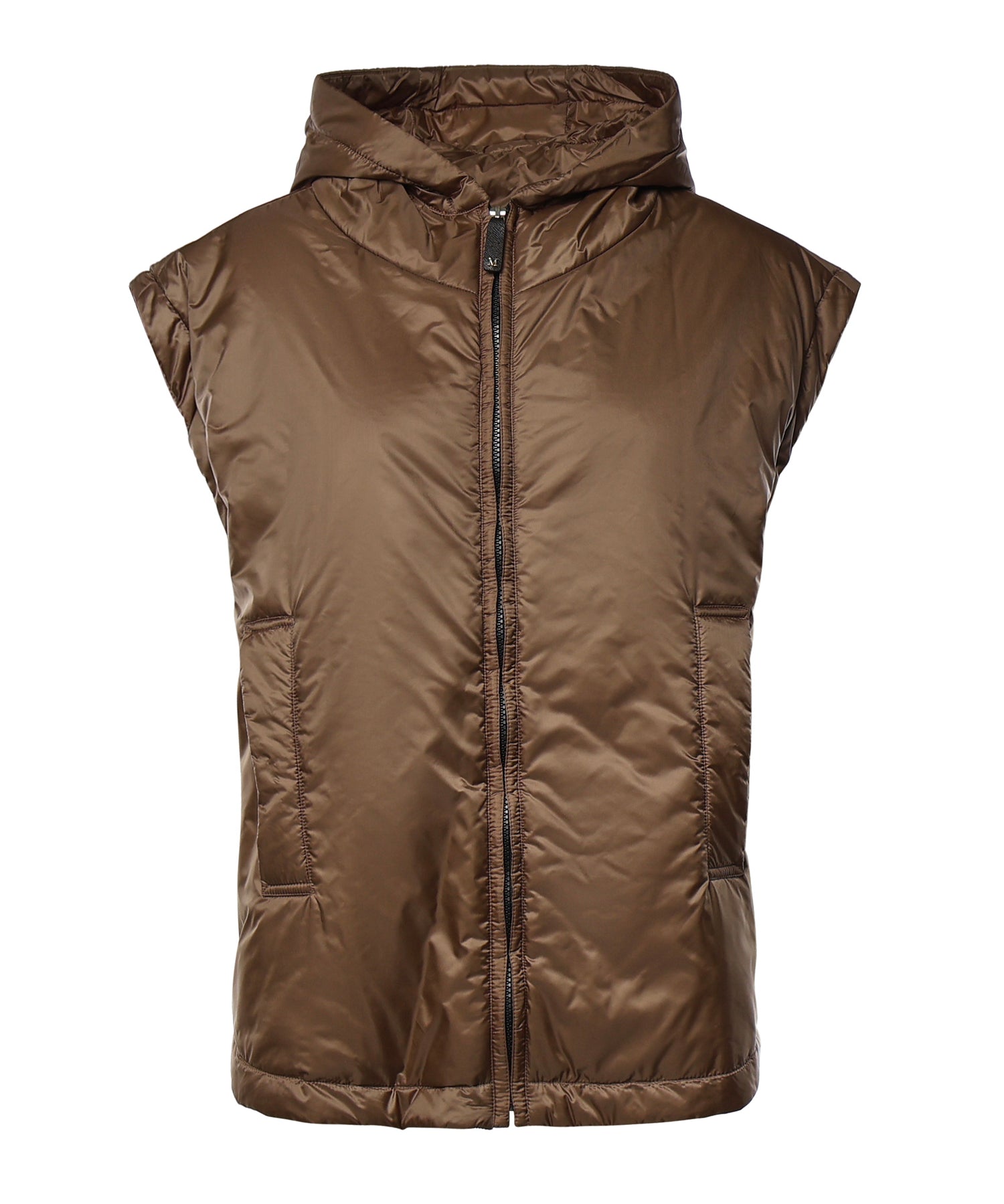 Gilet con cappuccio in tela 2629296034600 020 MAX MARA THE CUBE 
