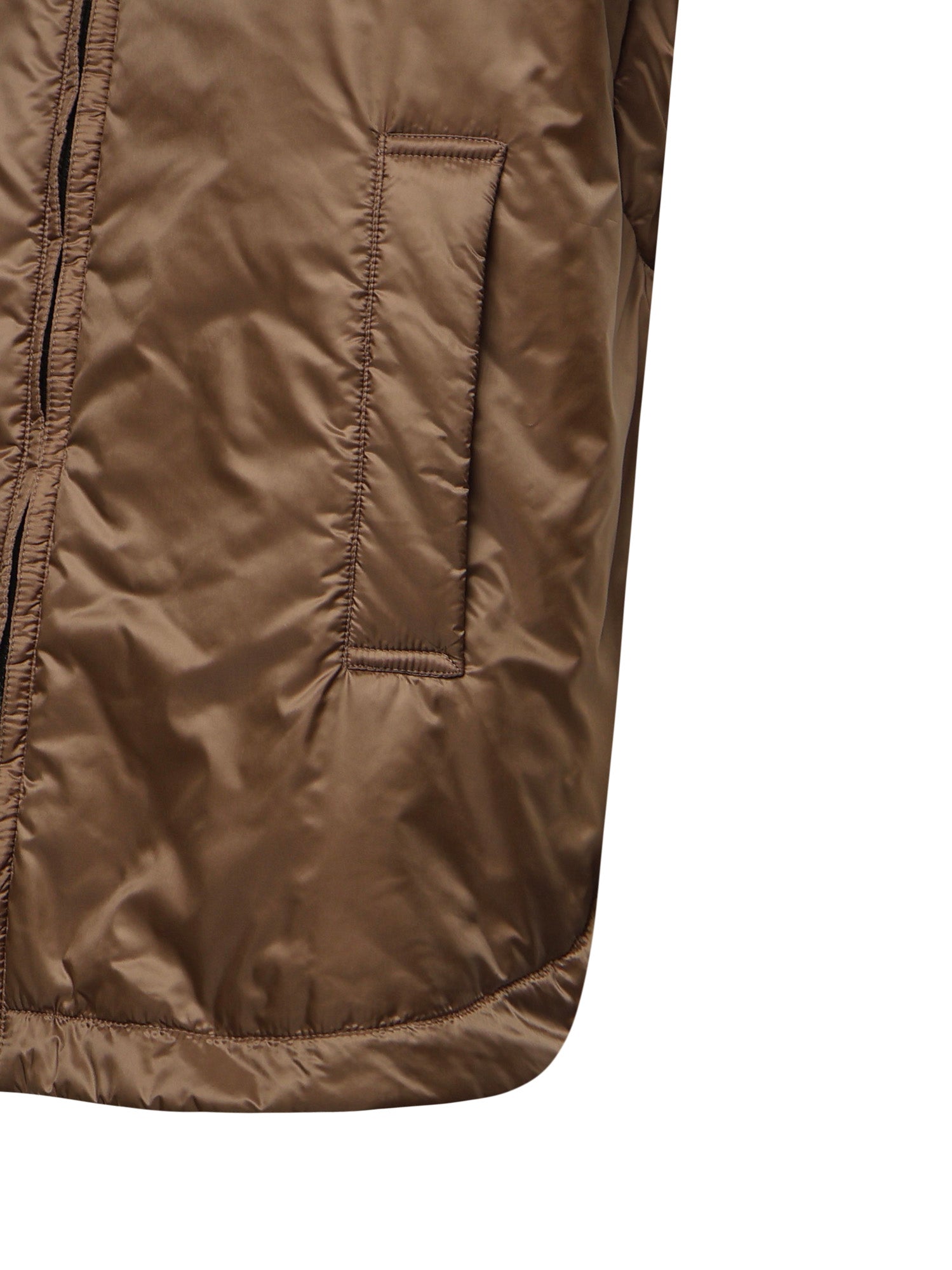 Gilet con cappuccio in tela 2629296034600 020 MAX MARA THE CUBE 