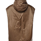 Gilet con cappuccio in tela 2629296034600 020 MAX MARA THE CUBE 