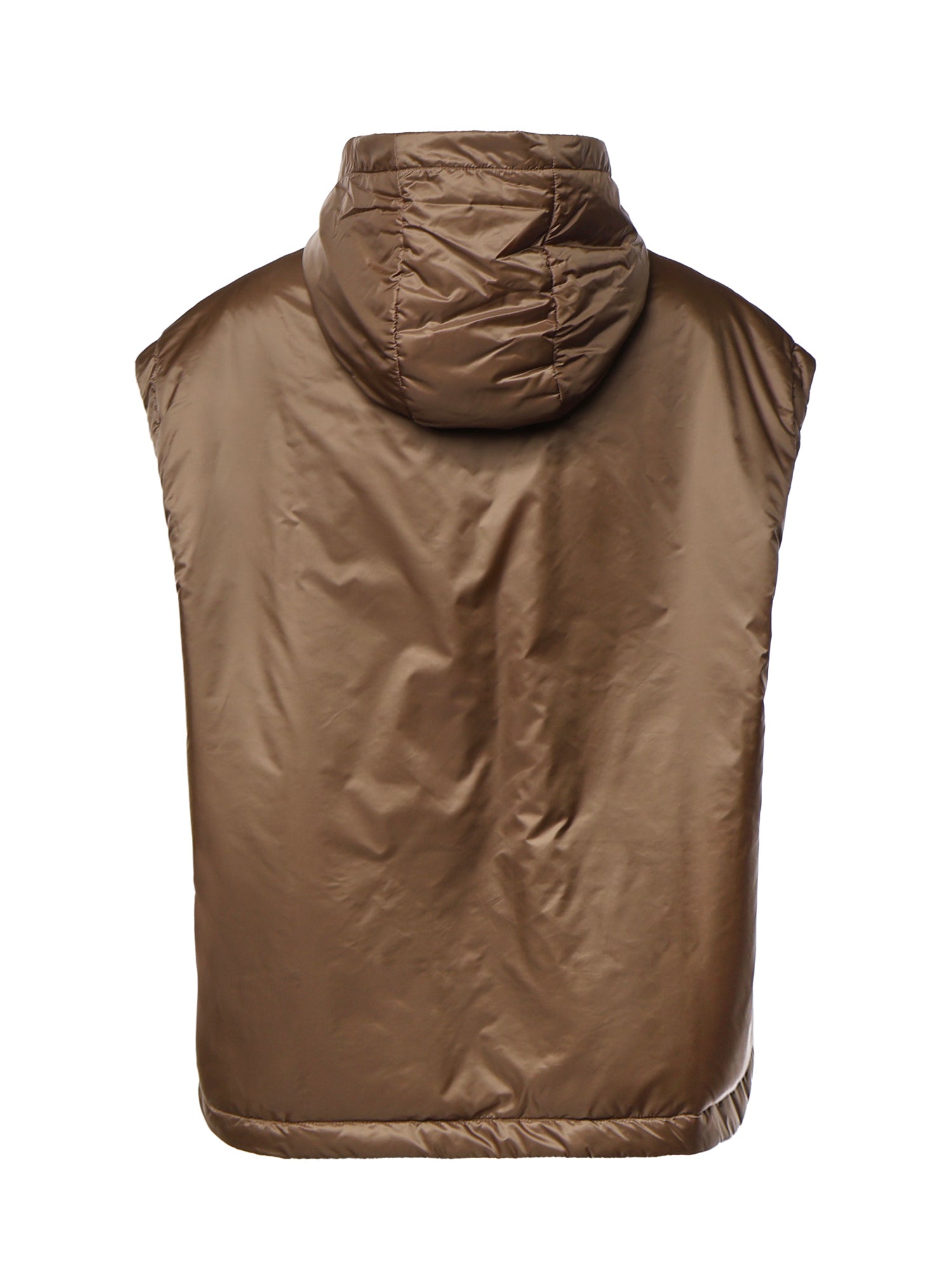Gilet con cappuccio in tela 2629296034600 020 MAX MARA THE CUBE 