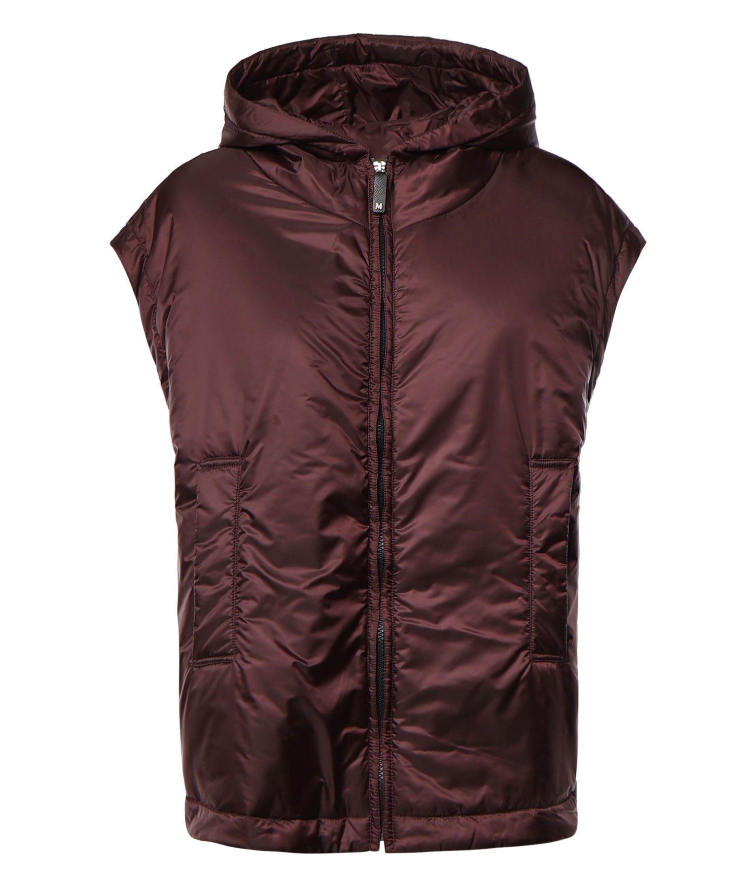 Gilet con cappuccio in tela 2629296034600 046 MAX MARA THE CUBE 