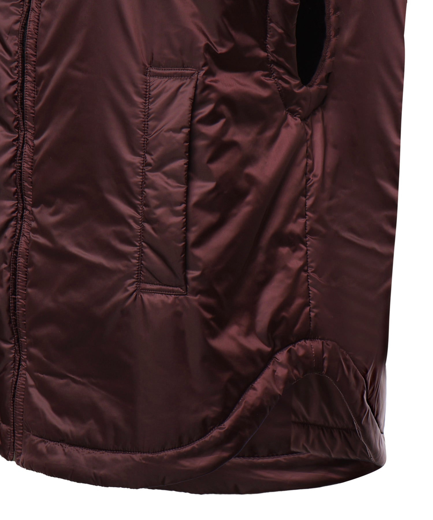 Gilet con cappuccio in tela 2629296034600 046 MAX MARA THE CUBE 