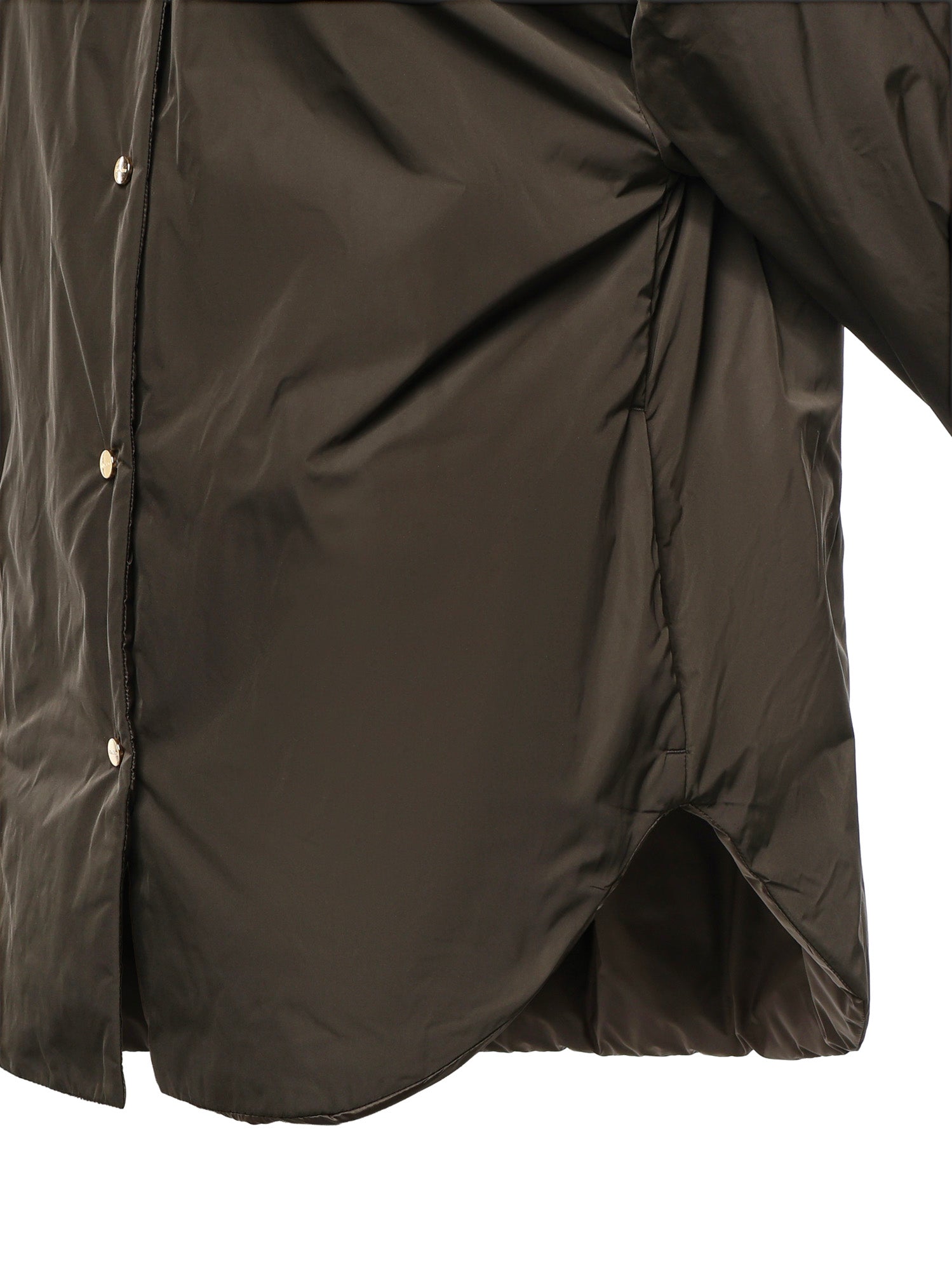 Giacca imbottita reversibile in radzmir e tela 2629486014600 012 MAX MARA THE CUBE 