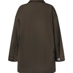 Giacca imbottita reversibile in radzmir e tela 2629486014600 012 MAX MARA THE CUBE 