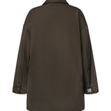 Giacca imbottita reversibile in radzmir e tela 2629486014600 012 MAX MARA THE CUBE 
