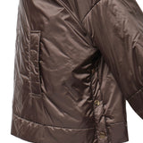 Giacca imbottita in tela antigoccia con cappuccio 2629486074600 096 MAX MARA THE CUBE 