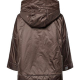 Giacca imbottita in tela antigoccia con cappuccio 2629486074600 096 MAX MARA THE CUBE 