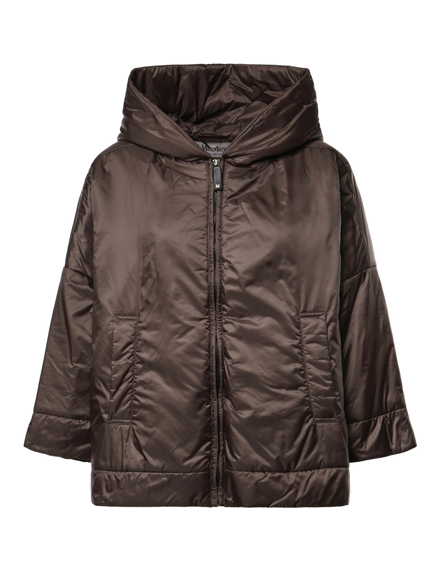Giacca imbottita in tela antigoccia con cappuccio 2629486074600 096 MAX MARA THE CUBE 