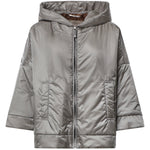 Giacca imbottita in tela antigoccia con cappuccio 2629486074600 097 MAX MARA THE CUBE 