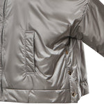 Giacca imbottita in tela antigoccia con cappuccio 2629486074600 097 MAX MARA THE CUBE 