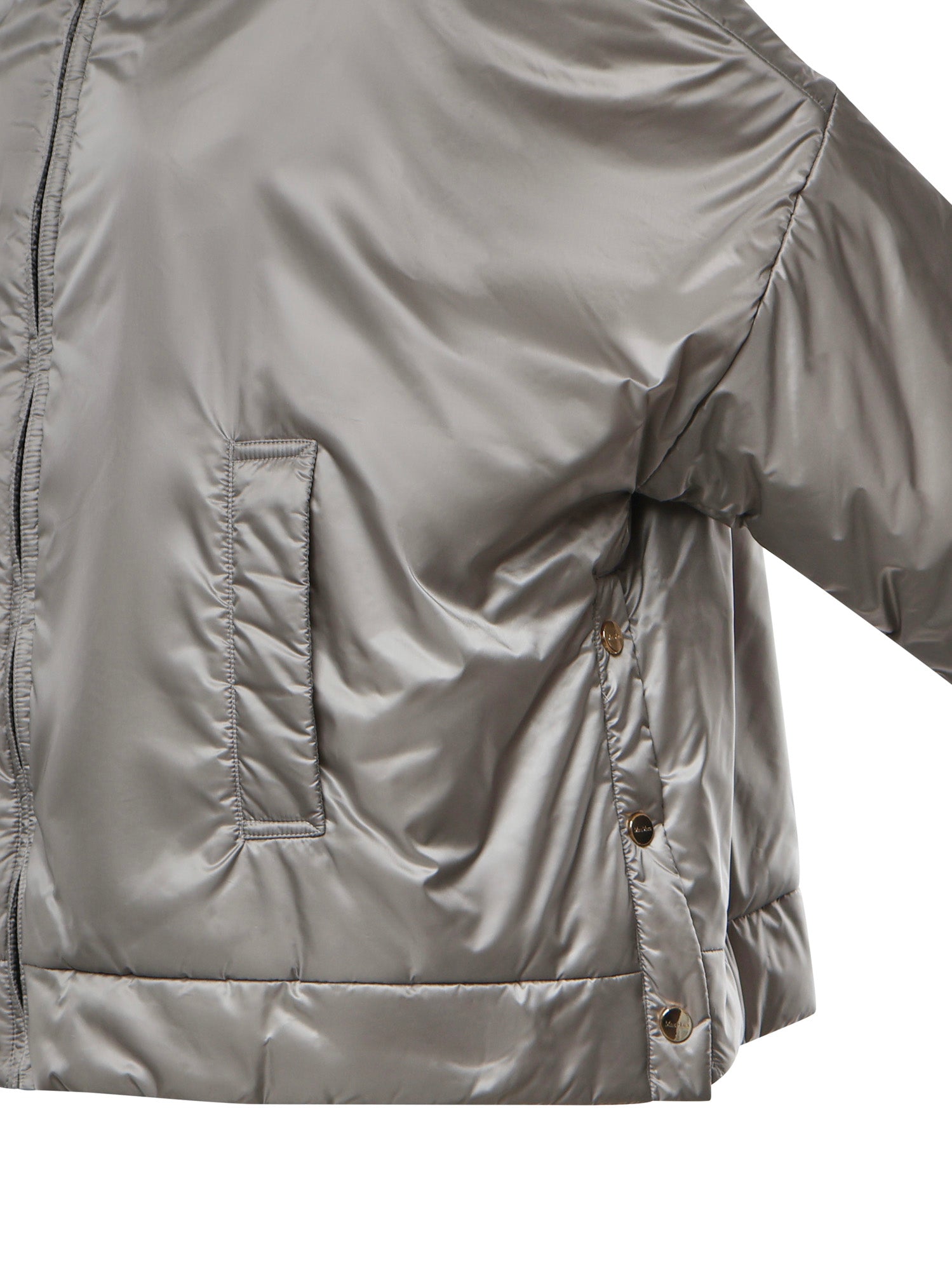 Giacca imbottita in tela antigoccia con cappuccio 2629486074600 097 MAX MARA THE CUBE 