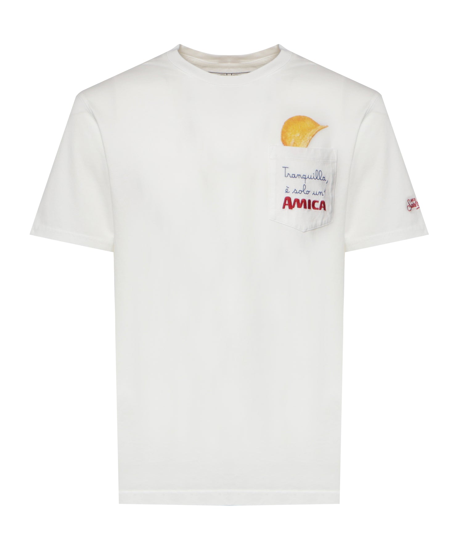 T-shirt in cotone CONR0001 00398M MC2 SAINT BARTH 