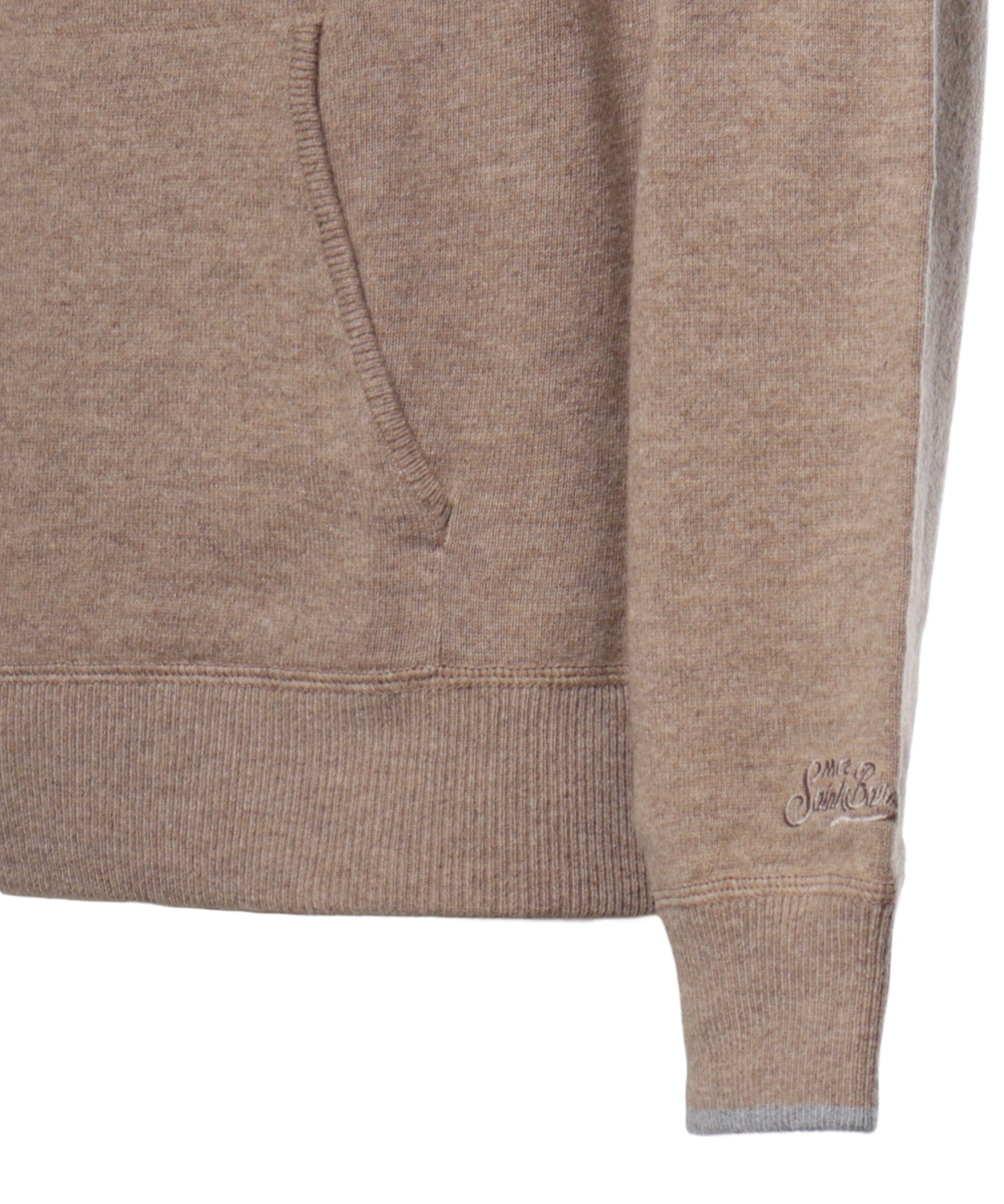 Felpa con cappuccio in lana WILB003 00030M MC2 SAINT BARTH 