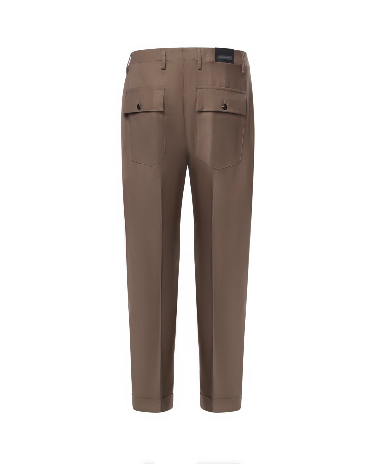 Pantalone Work in misto lana MCLOU3089F26 169 MICHAEL COAL 
