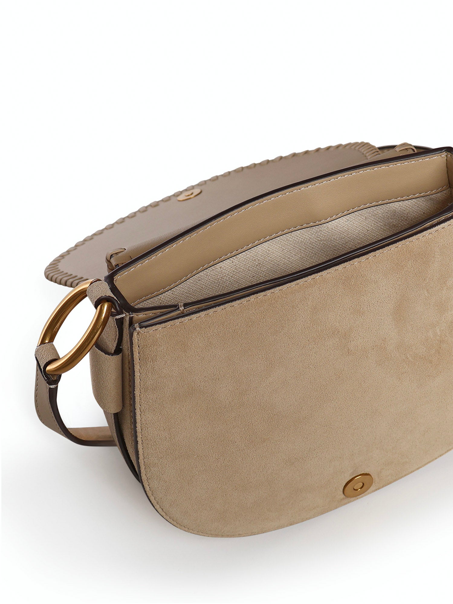 Borsa a tracolla Josie media in pelle scamosciata 30S6AQ5M6O 156 MICHAEL MICHAEL KORS 