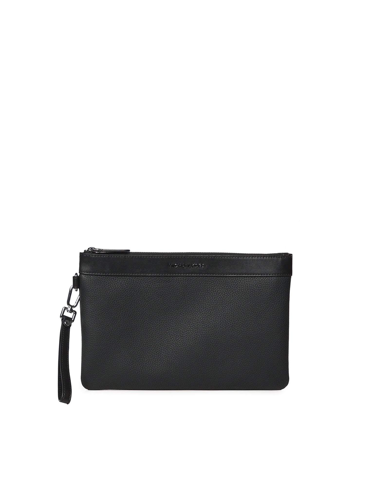 Pochette in pelle con logo 33S9MGYU2L 001 MICHAEL MICHAEL KORS 