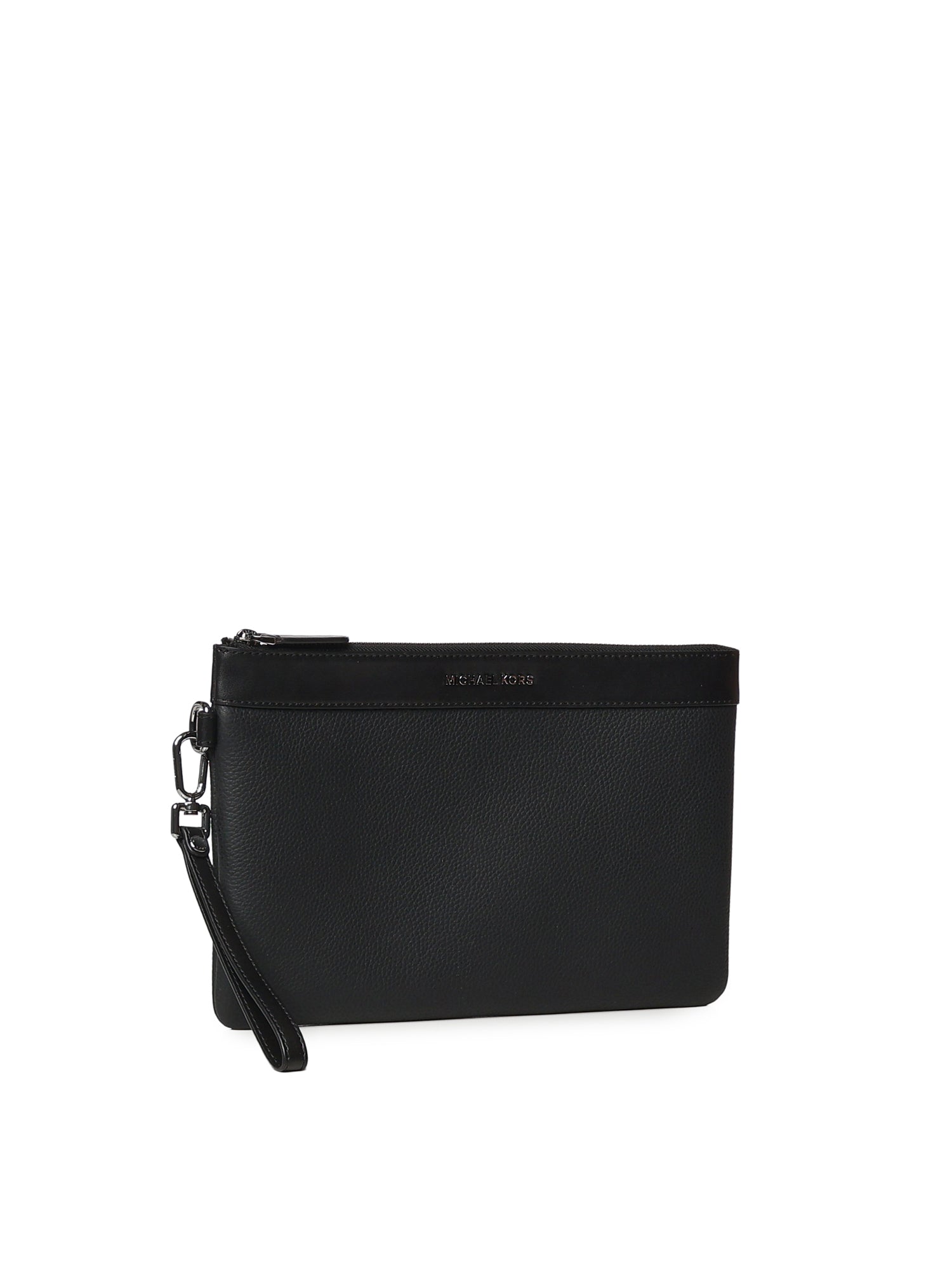 Pochette in pelle con logo 33S9MGYU2L 001 MICHAEL MICHAEL KORS 