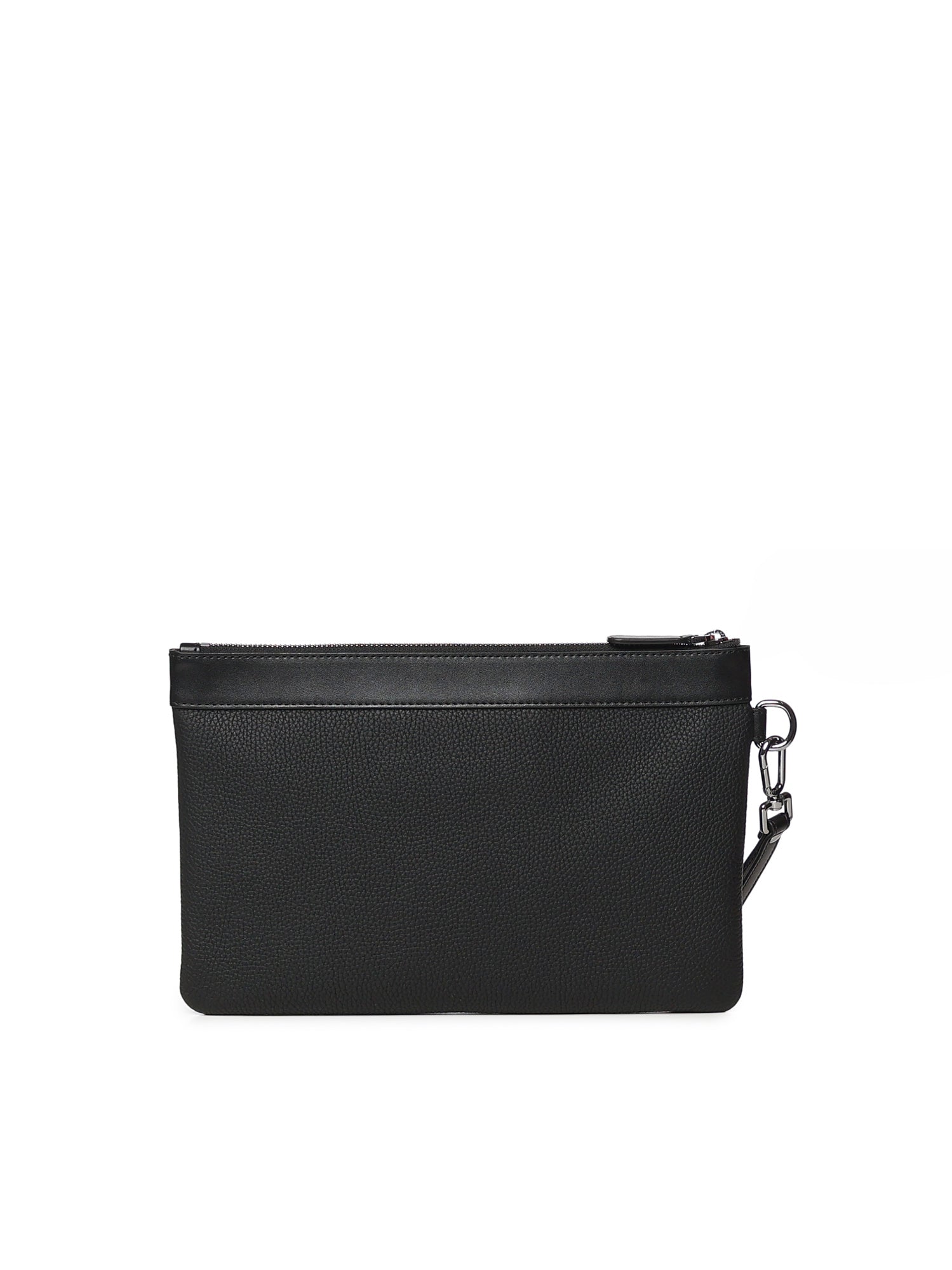 Pochette in pelle con logo 33S9MGYU2L 001 MICHAEL MICHAEL KORS 