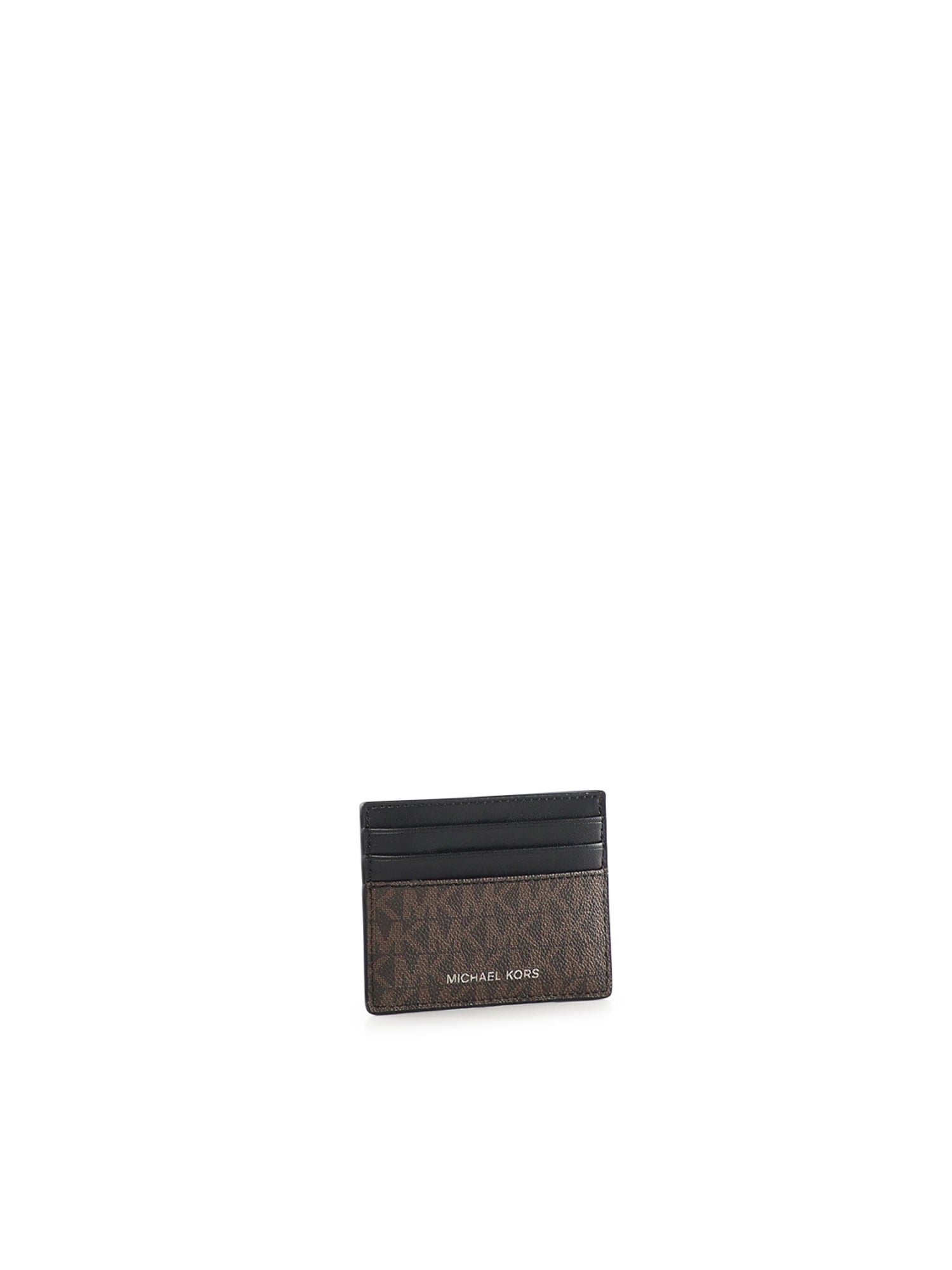 Porta carte Greyson con logo 39F9LGYD2B 201 MICHAEL MICHAEL KORS 