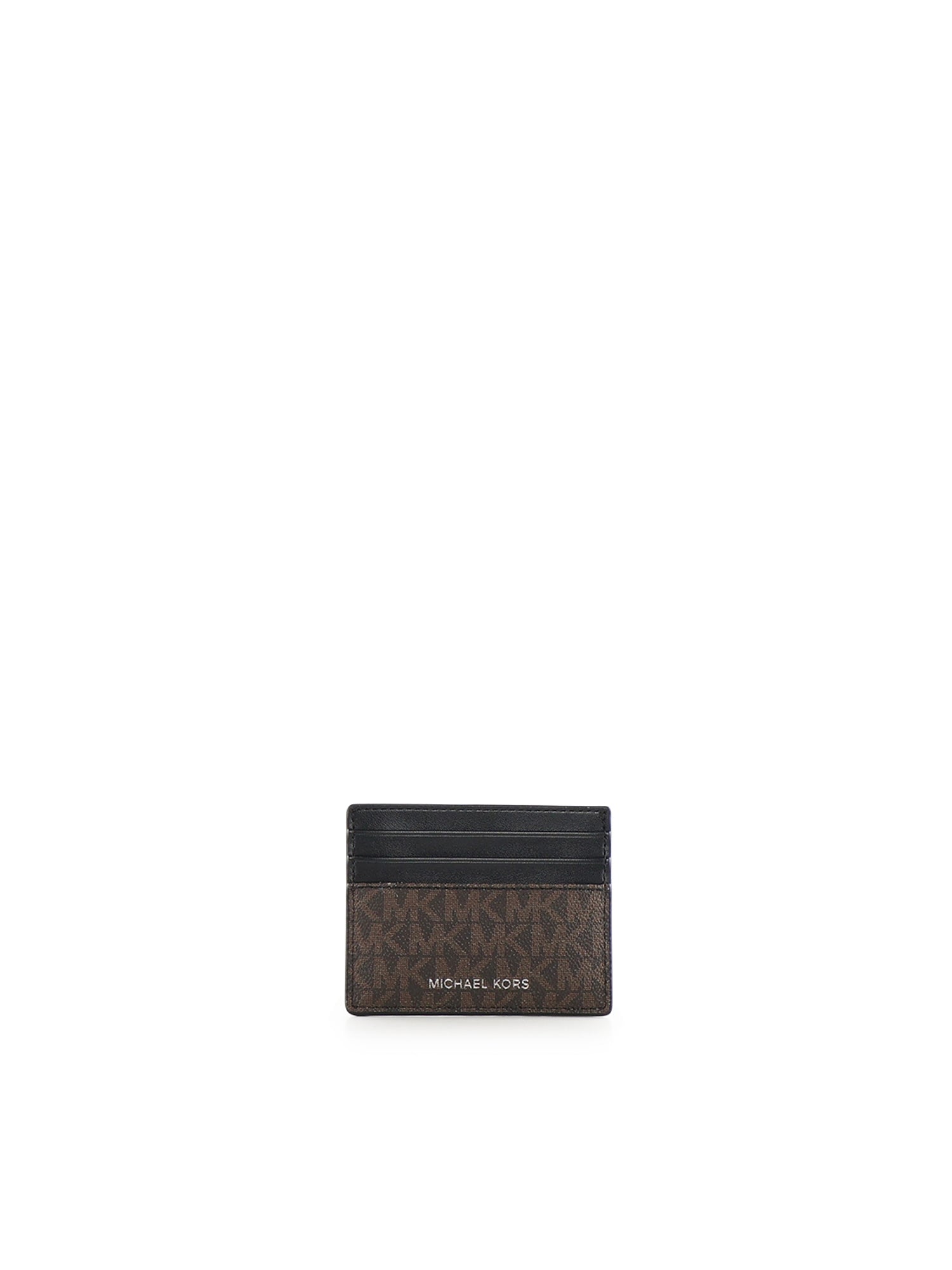 Porta carte Greyson con logo 39F9LGYD2B 201 MICHAEL MICHAEL KORS 