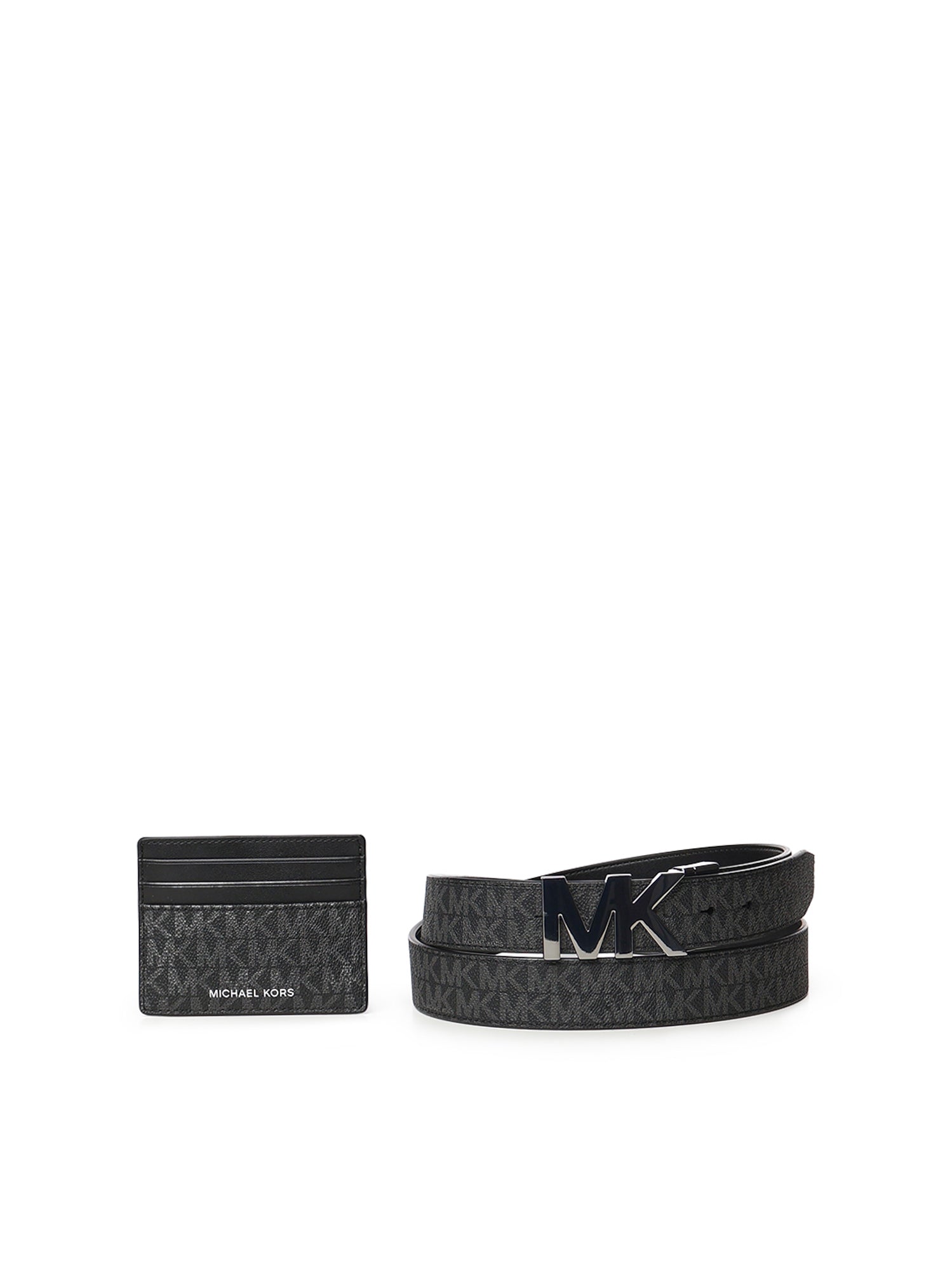 Set regalo porta carte di credito e cintura con logo 39S4LBLY6B 001 MICHAEL MICHAEL KORS 