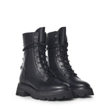 Stivale combat Caleb in pelle 40F6CBFE5L 001 MICHAEL MICHAEL KORS 
