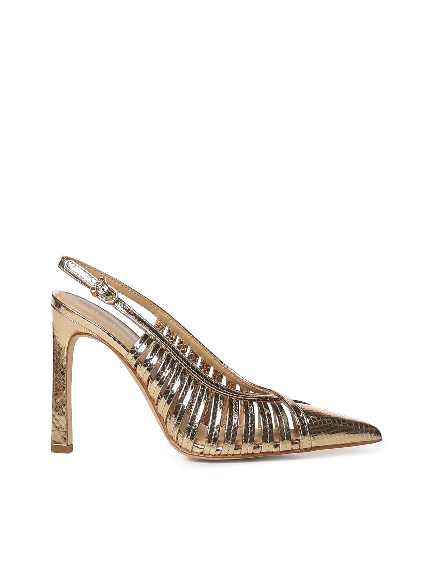 Pumps Adriana in pelle metallizzata 40T6ADHP1M 740 MICHAEL MICHAEL KORS 
