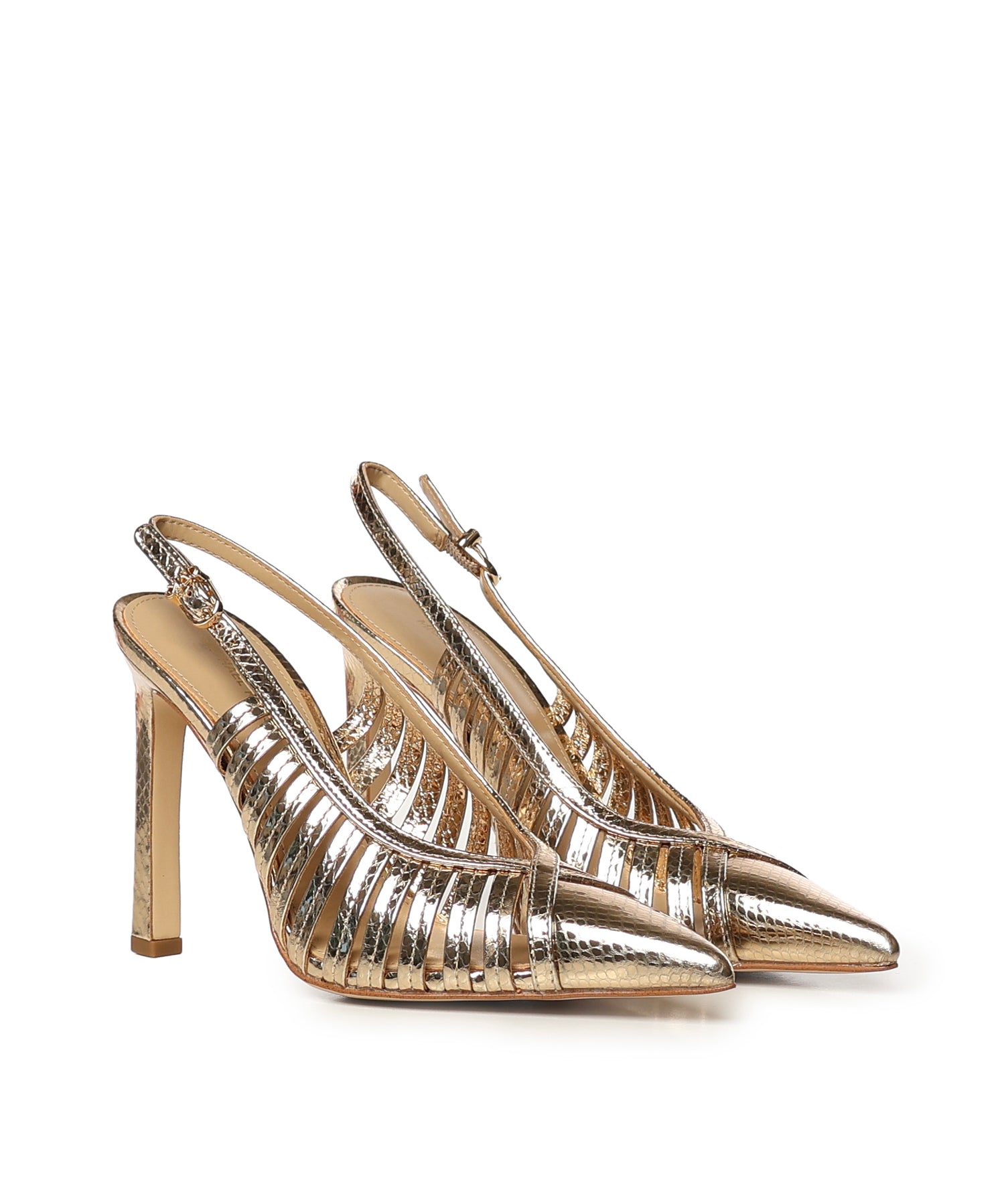 Pumps Adriana in pelle metallizzata 40T6ADHP1M 740 MICHAEL MICHAEL KORS 