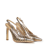 Pumps Adriana in pelle metallizzata 40T6ADHP1M 740 MICHAEL MICHAEL KORS 