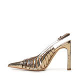 Pumps Adriana in pelle metallizzata 40T6ADHP1M 740 MICHAEL MICHAEL KORS 