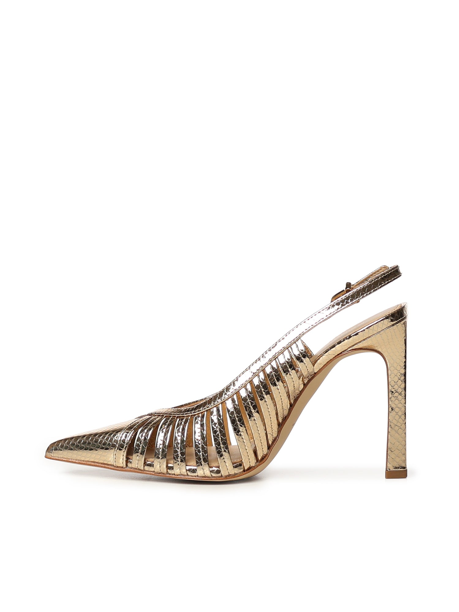 Pumps Adriana in pelle metallizzata 40T6ADHP1M 740 MICHAEL MICHAEL KORS 