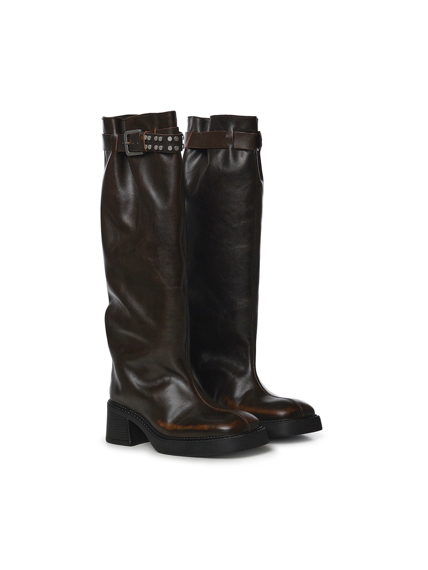 Stivali Kristel in pelle E83995  MIISTA 