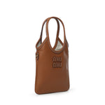 Borsa a mano Ivy in pelle 5BA281 2CRWF0046 MIU MIU 