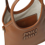 Borsa a mano Ivy in pelle 5BA281 2CRWF0046 MIU MIU 