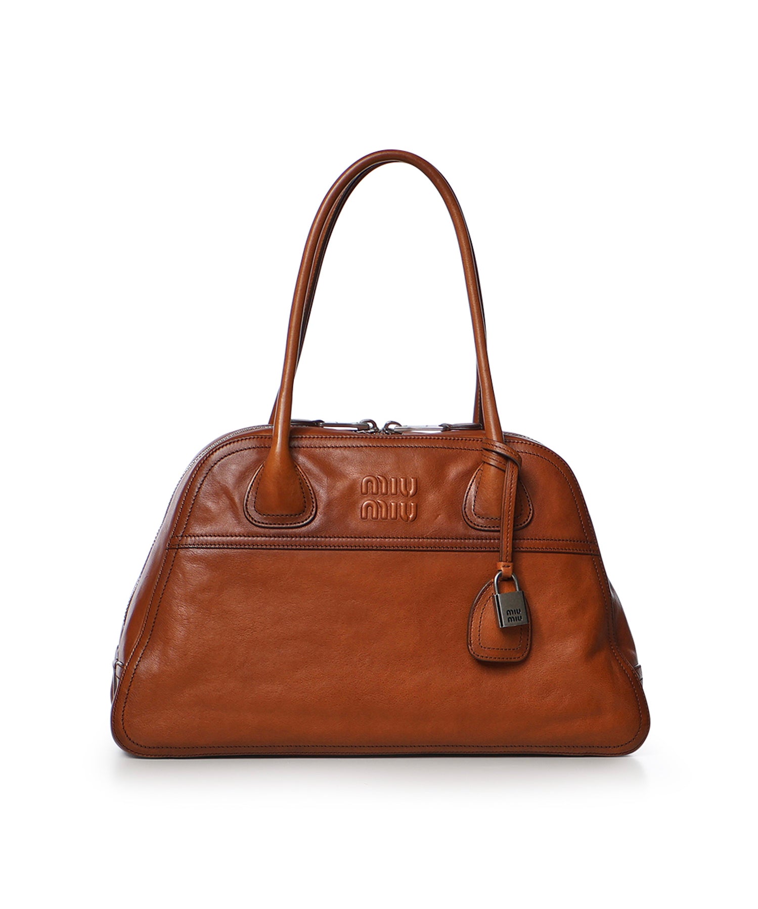 Borsa Vivant in pelle 5BB196 2IERF0046 MIU MIU 