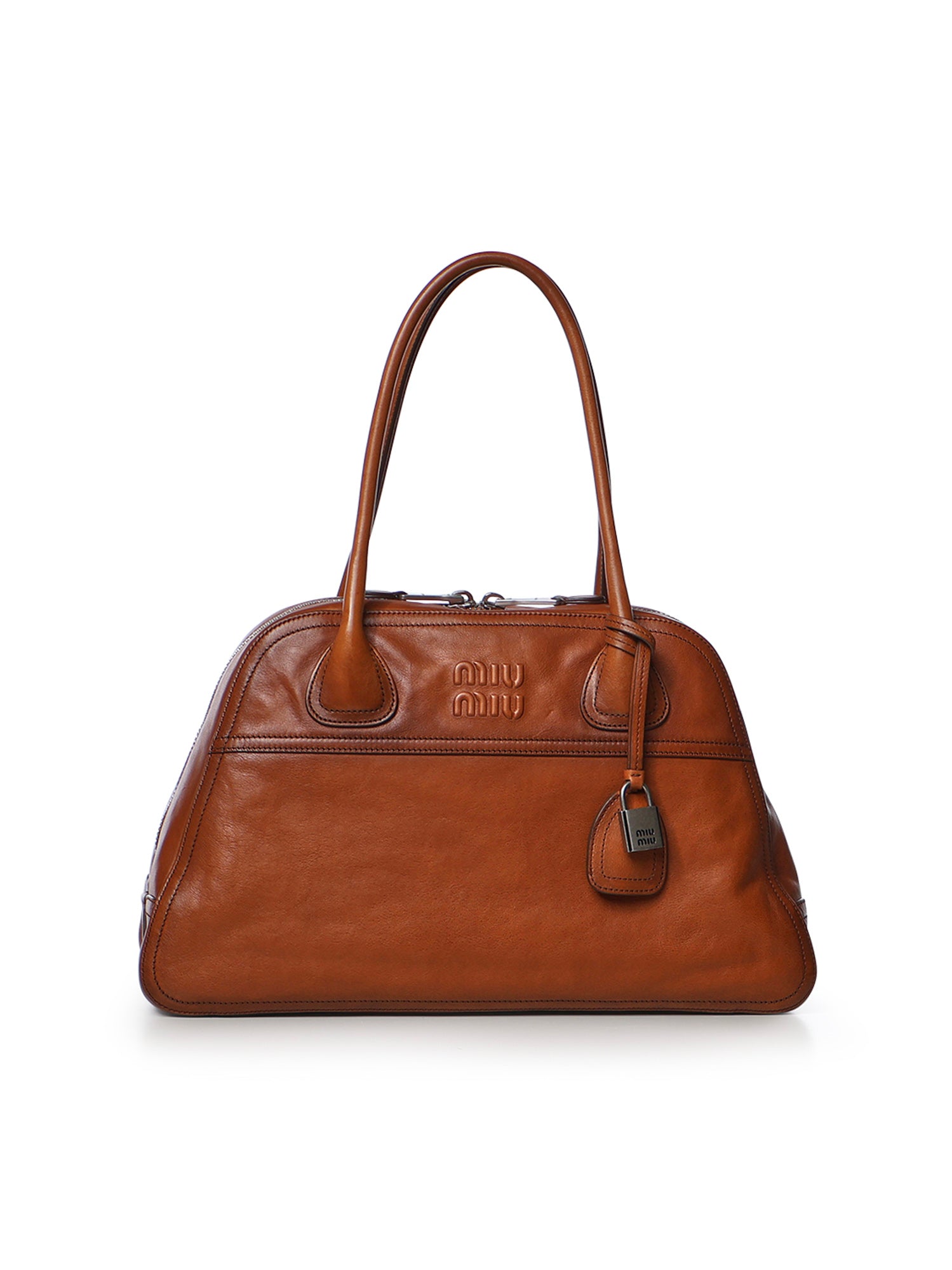 Borsa Vivant in pelle 5BB196 2IERF0046 MIU MIU 