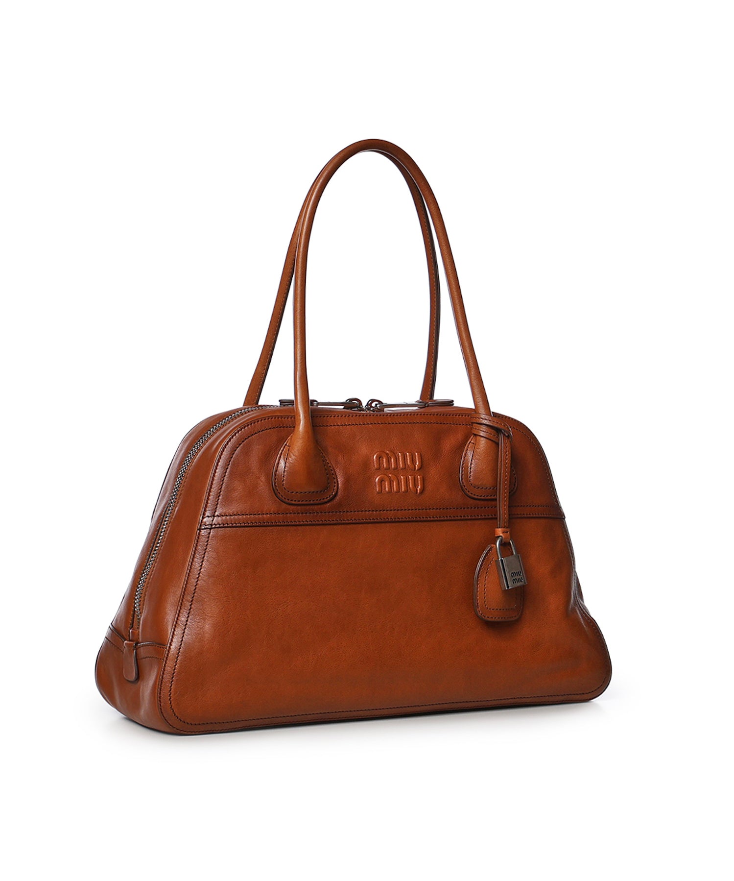 Borsa Vivant in pelle 5BB196 2IERF0046 MIU MIU 