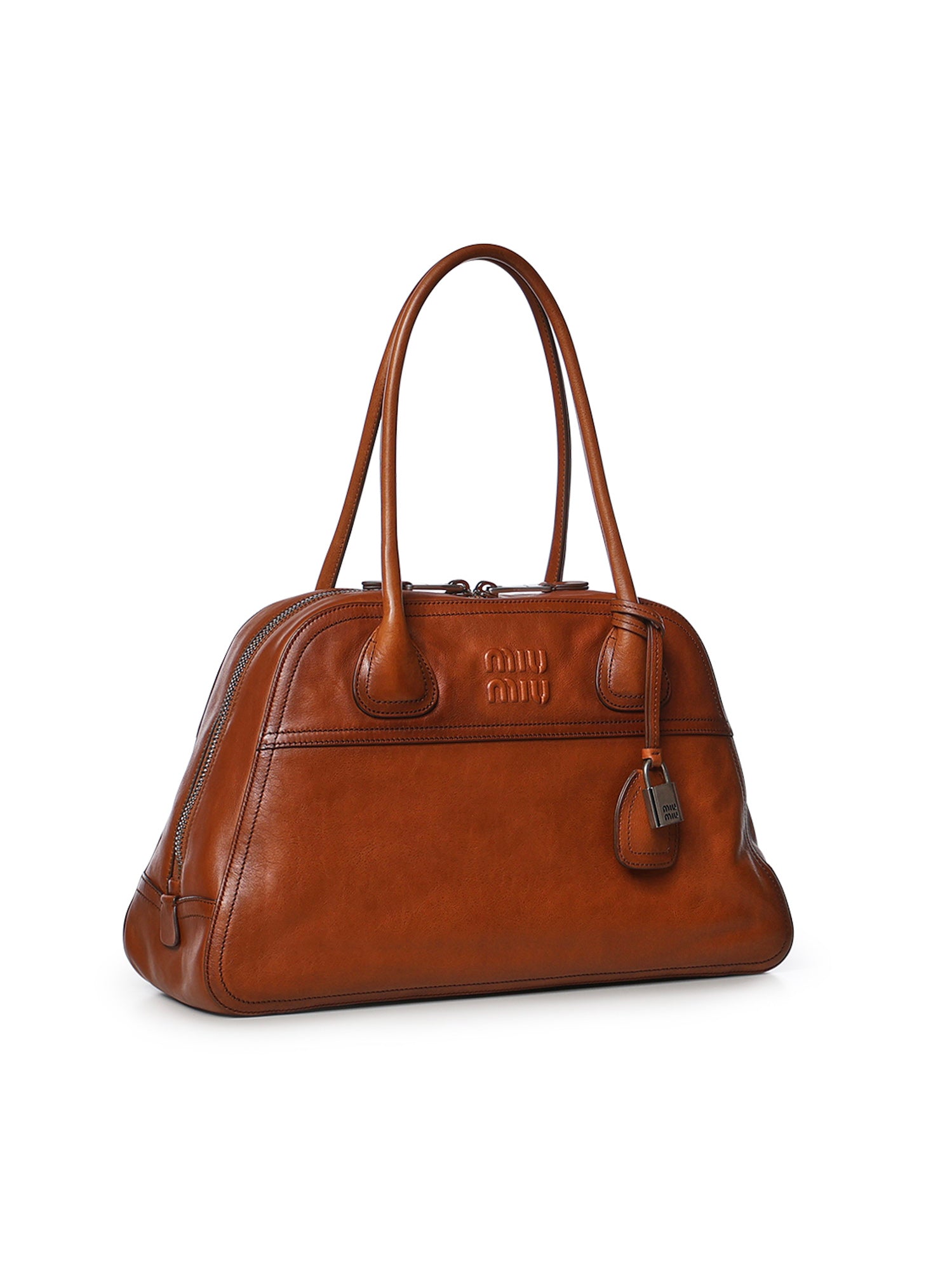 Borsa Vivant in pelle 5BB196 2IERF0046 MIU MIU 
