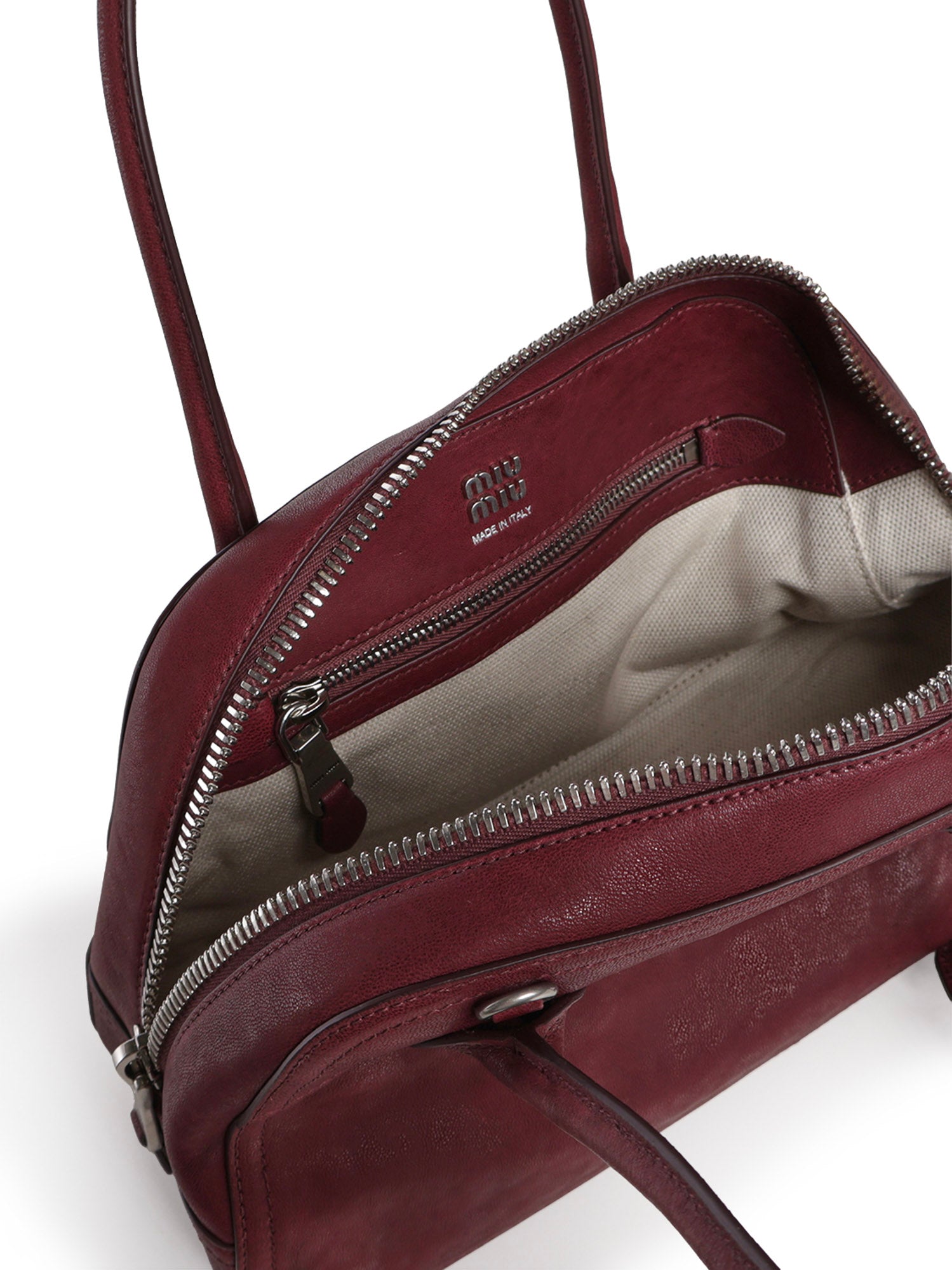 Borsa Vivant in nappa 5BB200 2BBLF0399 MIU MIU 