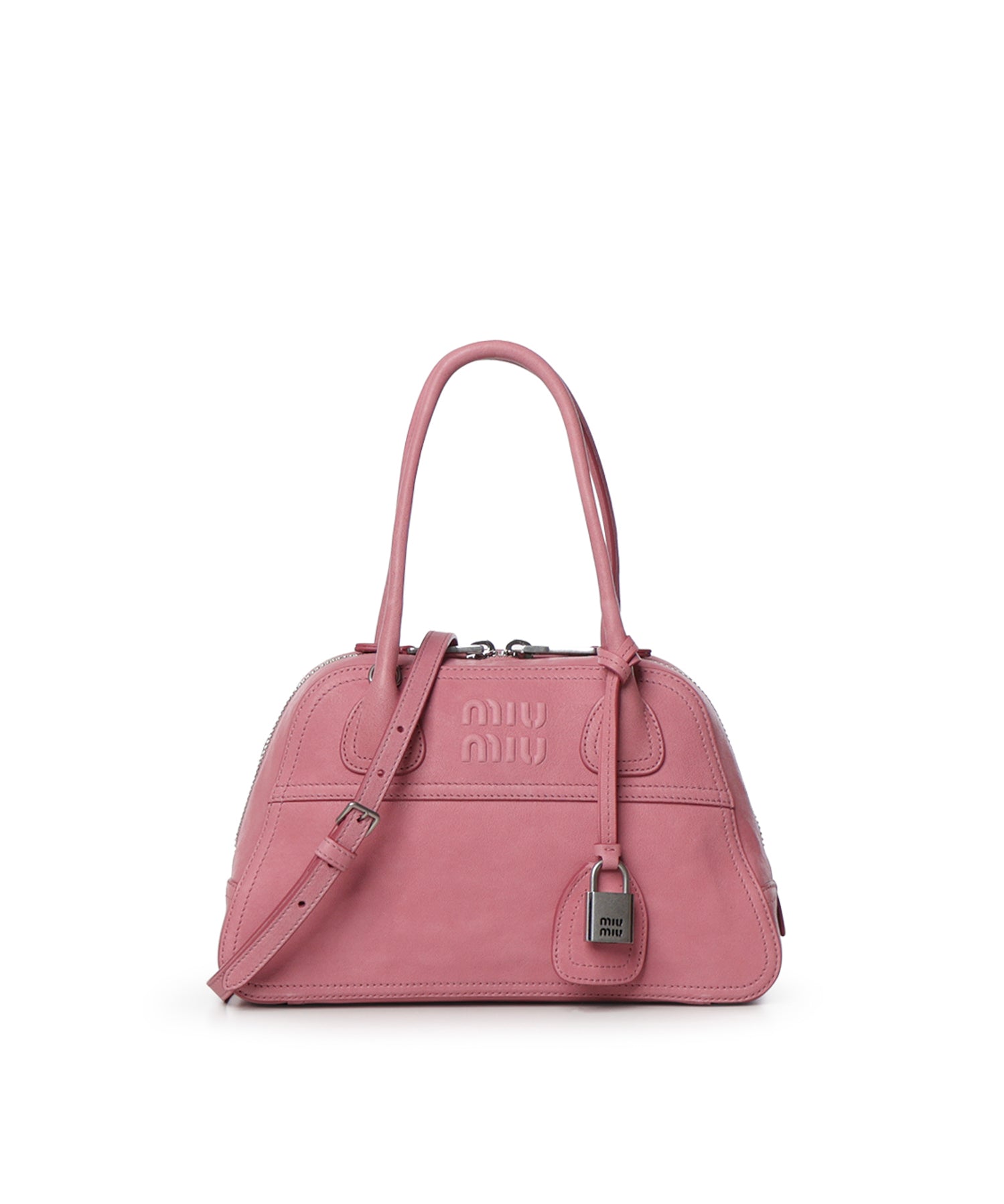 Borsa Vivant in nappa 5BB200 2BBLF0638 MIU MIU 