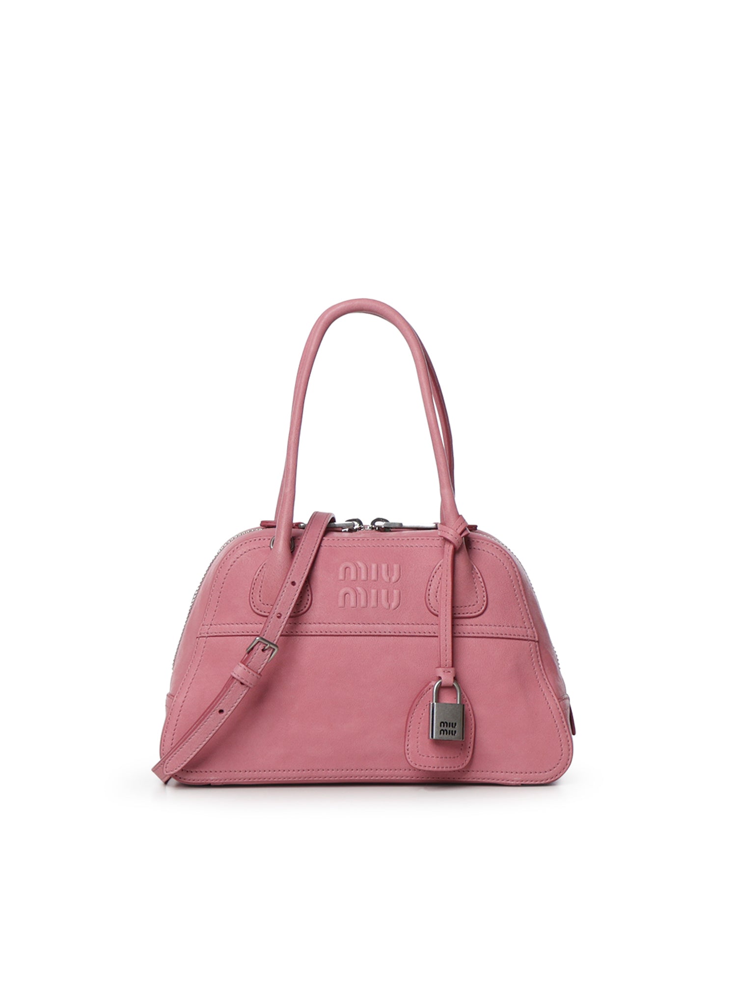 Borsa Vivant in nappa 5BB200 2BBLF0638 MIU MIU 